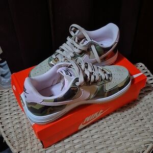 Nike Camouflage Sneakers Air Force Low Retro